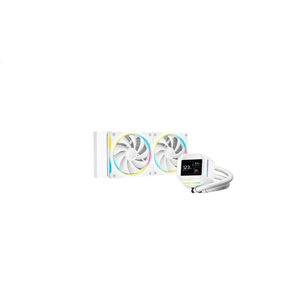 Deepcool LM240 vedelikjahuti (AIO) 240 mm, valge, Intel ja AMD