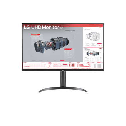 LG 32BR55UK-B 31,5" UHD monitor USB-C ja pivot