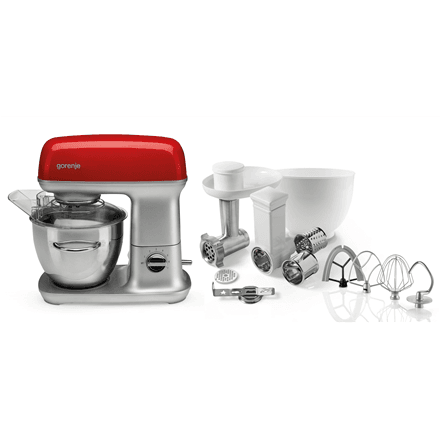 Gorenje MMC1000RLR kitchen machine, 1000 W, 4.5 L, mincer
