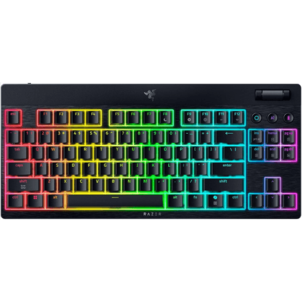 Razer BlackWidow V4 Low-Profile Tenkeyless HyperSpeed – juhtmeta klaviatuur