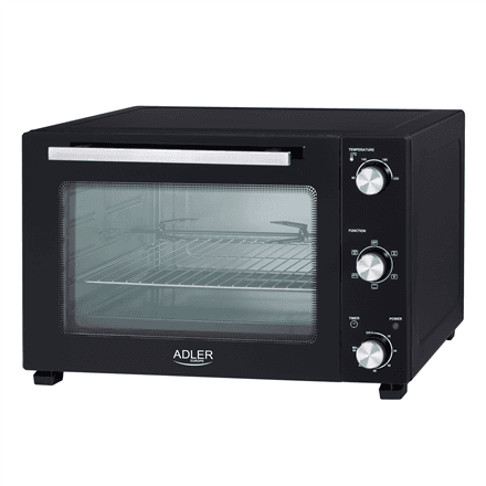 Adler AD 6026 mini oven, 48 L, 1800 W, black