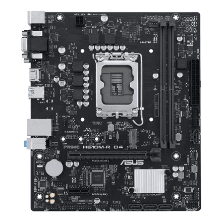 Asus PRIME H610M-R D4-SI emaplaat Intel LGA1700