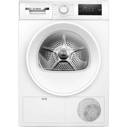 Bosch WTH85V0MSN kuivati, 8 kg, E-klass, valge