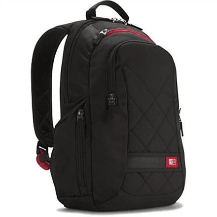Case Logic DLBP114K Laptop Backpack 14" Black Polyester