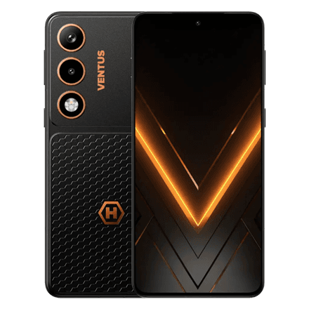 Hammer Ventus 5G | Smartphone | Black | 6.77 " | AMOLED | 2392 x 1080 pixels | MediaTek | Dimensity 7100 | Internal RAM 8 GB | 256 GB | Dual SIM | 3G | 4G | 5G | Main camera resolution 108 MP | Android | Secondary camera resolution 32 MP | 16 | 5000 mAh