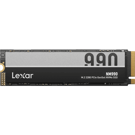 SSD Lexar NM990 4 ТБ M.2 NVMe, PCIe Gen5x4, чтение 14000 МБ/с