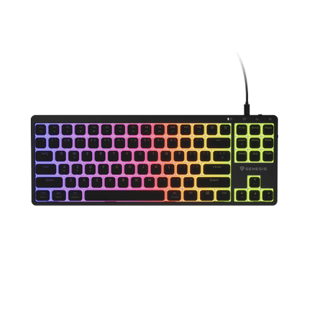 Genesis Thor 430 TKL lineaarne mängijaklaviatur USB must