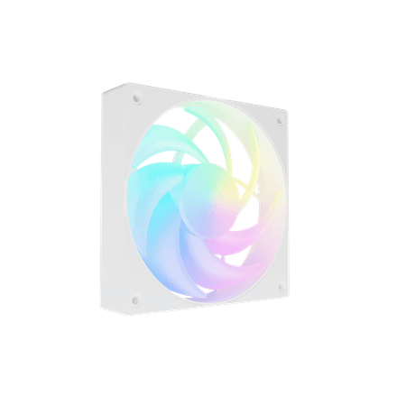 Fury Sai S12 ARGB PWM korpuse ventilaator 120 mm, valge