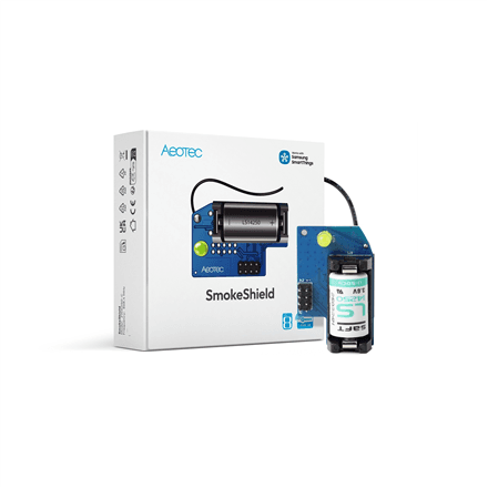 AEOTEC SmokeShield Z Wave 800 Series Ei smoke detector kit