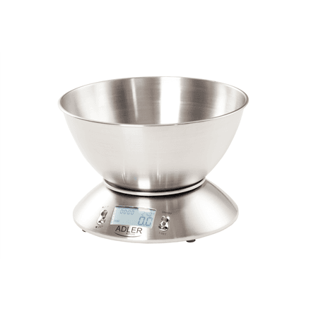 Adler AD 3134 Kitchen Scales 5 kg Stainless Steel