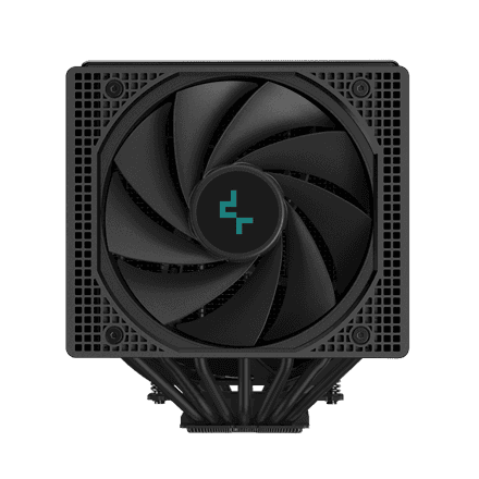 Deepcool Assassin IV VC Vision CPU air cooler with display, black