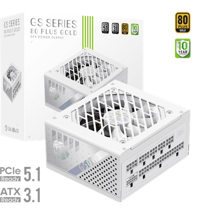 Gamemax GS 650G WH 650W SFX power supply white