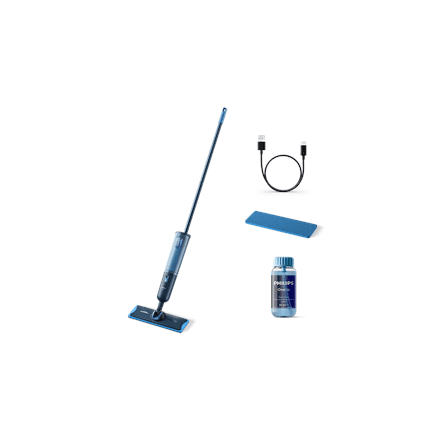 Philips XV3101/01 OneUp 3000 cordless wet floor cleaner, blue