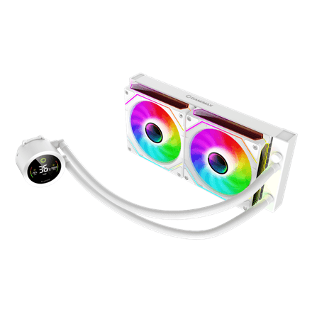 Gamemax Iceburg 240 Digital vedelikjahuti 240 mm, valge