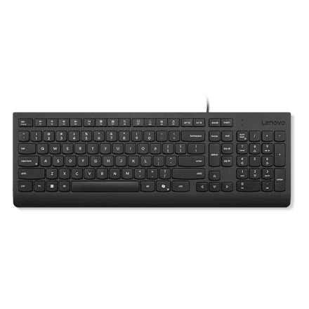 Lenovo Essential juhtmega klaviatuur, must