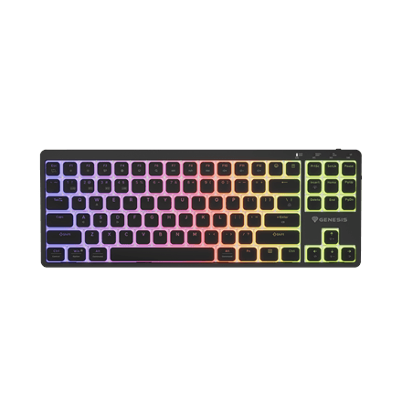 Genesis Thor 430 TKL | Gaming Keyboard | Wireless | Bluetooth | US | Linear | Black