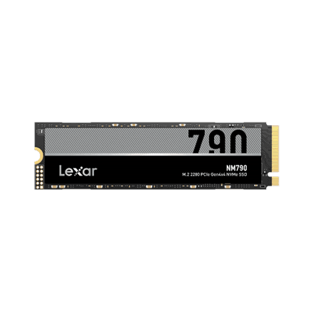 SSD Lexar NM790 512 ГБ M.2 NVMe, чтение 7200 МБ/с