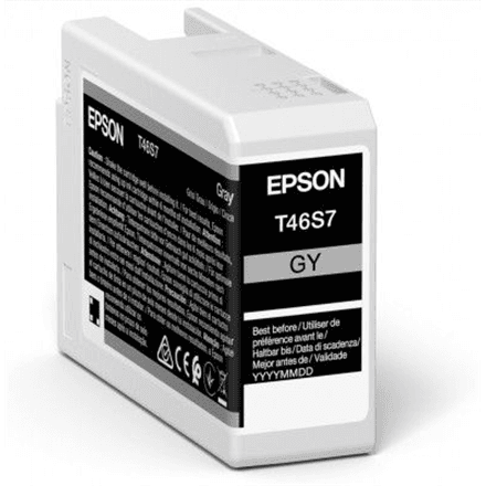 Epson T46S7 UltraChrome Pro 10 Grey ink cartridge 25ml