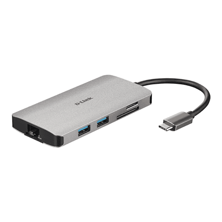 D-Link DUB-M810 8-in-1 USB-C hub with HDMI
