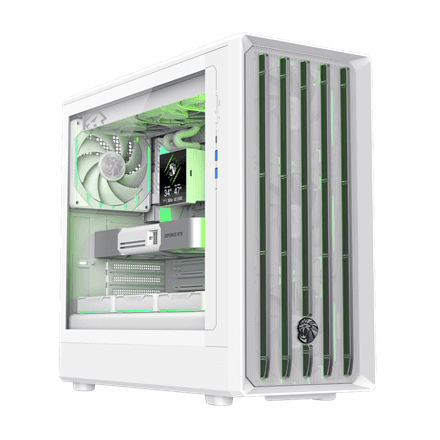 Gamemax CLAW 460 WH корпус для ПК ATX, 7 слотов расширения