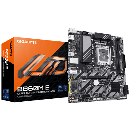 Gigabyte B860 E emaplaat, LGA1851, DDR5