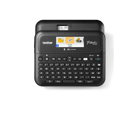 Brother PT-D610BT Bluetooth termotulostusega sildiprinter must