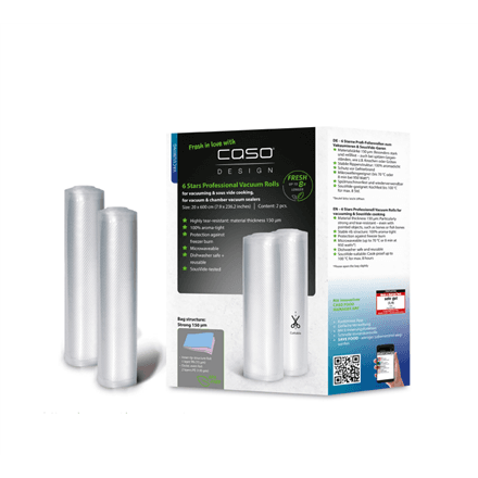 Caso 6 Stars Professional Vacuum Rolls 20cm x 600cm