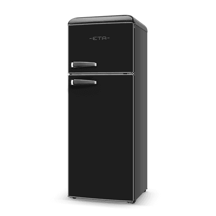 ETA Storio Retro 253890020EN Combi Refrigerator 215L Black