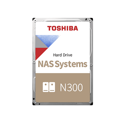 Жёсткий диск Toshiba N300 NAS 6 ТБ 3,5″ SATA, 7200 об/мин