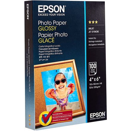 Epson Photo Paper Glossy 200 g/m² 10x15 cm
