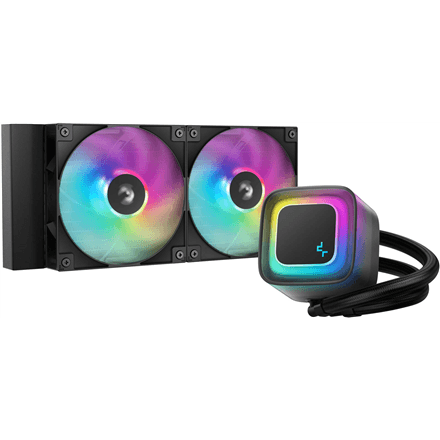 Deepcool LE240 V2 жидкостное охлаждение 240 мм, Intel/AMD