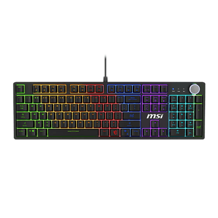 MSI FORGE GK320 RED US mechanical gaming keyboard