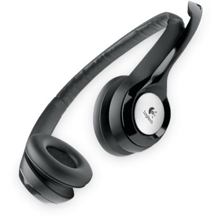 Logitech H390 USB headset with microphone for PC