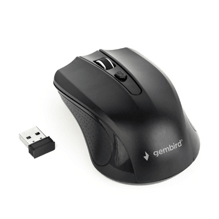 Gembird MUSW-4B-04 wireless hiir, 4-nupuline, must