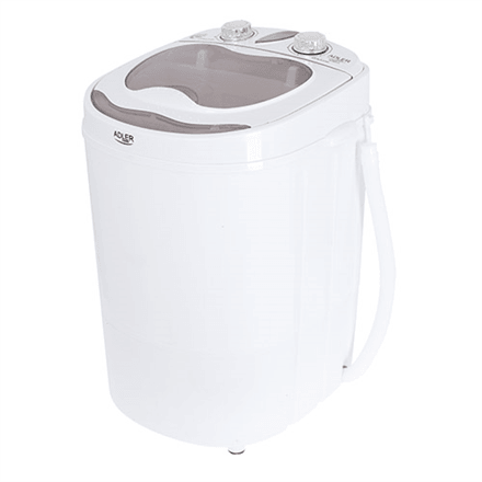 Adler AD 8055 mini pesumasin 3 kg, valge