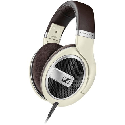 Sennheiser HD 599 Wired Over-Ear Headphones Ivory
