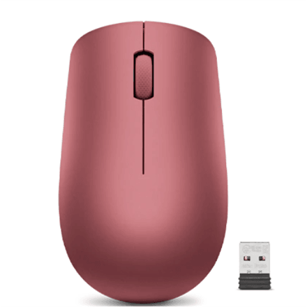 Lenovo 530 Wireless Mouse 2.4 GHz Cherry Red