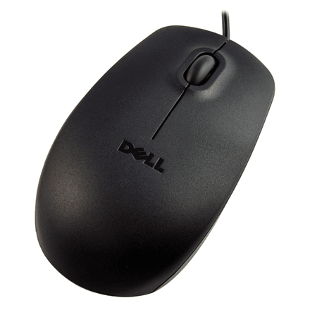 Dell MS116 RTL Box Wired Optical Mouse Black