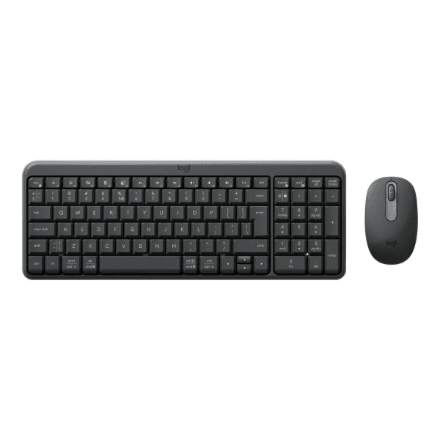 Logitech MK250 juhtmeta klaviatuur ja hiir, grafiit