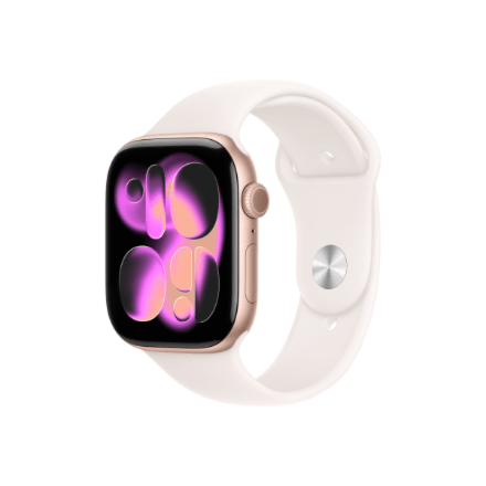 Apple Watch Series 11 GPS+Cellular 46mm розовое золото