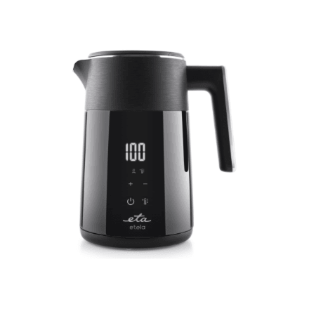 Kettle | ETA Etela 9596 90000 | ETA 2200 W | Electric | 1.5 L | Stainless steel | 360° rotational base | Black