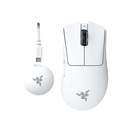 Razer DeathAdder V4 Pro Gaming Mouse White