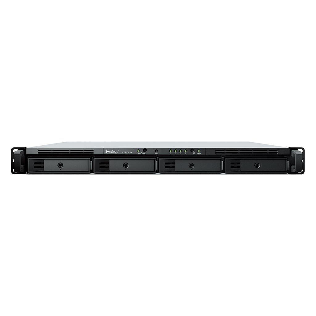 Synology RS822RP+ 4-bay NAS salvesti, 2GB RAM, 4x RJ45