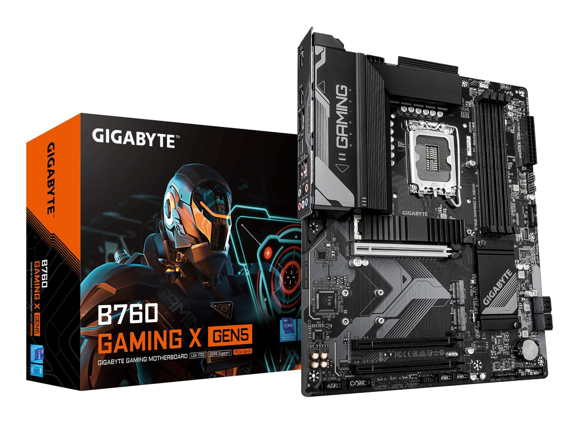 Gigabyte B760 Gaming X Gen5 LGA1700 DDR5 ATX emaplaat