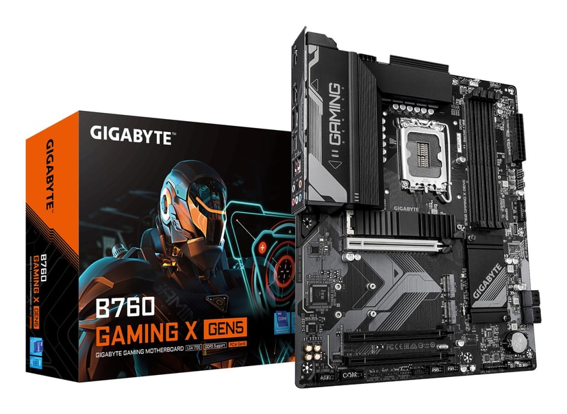 Gigabyte B760 Gaming X Gen5 LGA1700 DDR5 ATX emaplaat