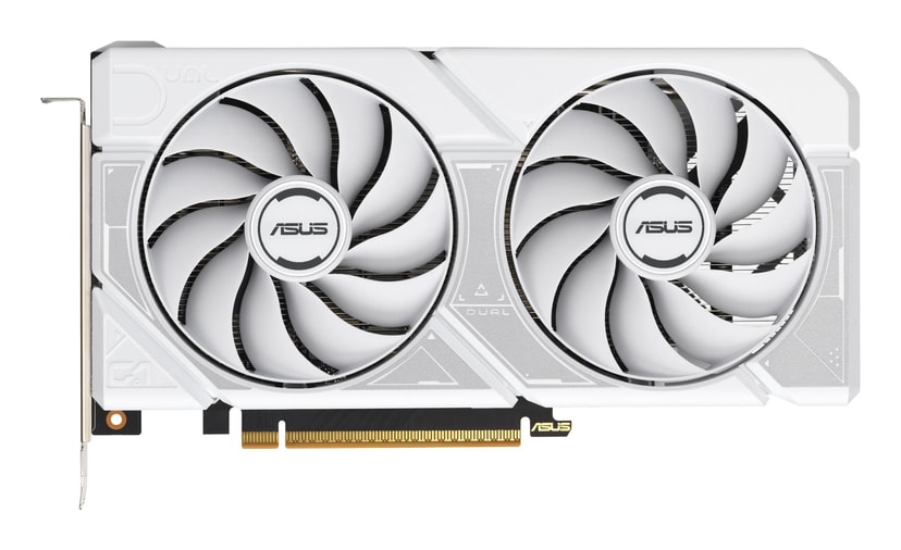 ASUS GeForce RTX 5060 8 GB GDDR7 graafikakaart (DUAL-RTX5060-O8G-WHITE)