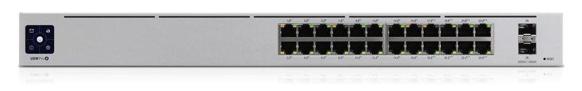 Ubiquiti USW-Pro-24-PoE hallatav switch 24 porti PoE+ ja 2x SFP+