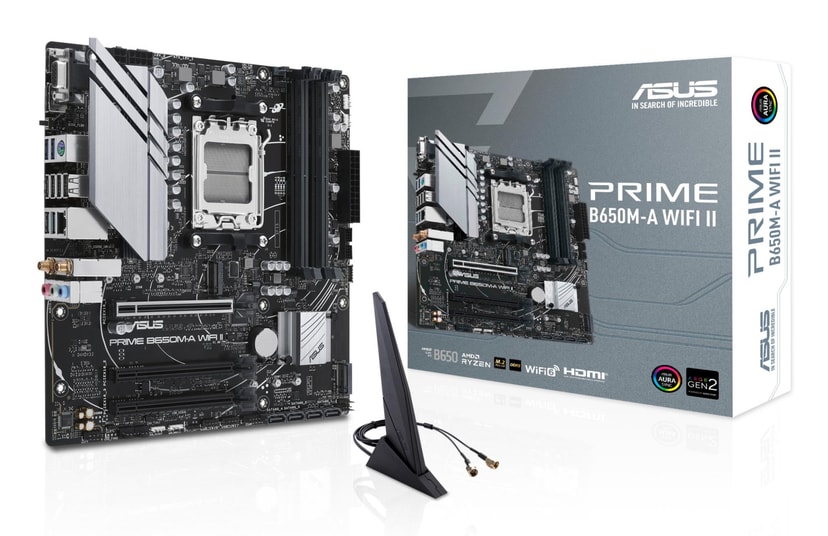ASUS Prime B650M-A WiFi II emaplaat AMD AM5 DDR5 Micro-ATX