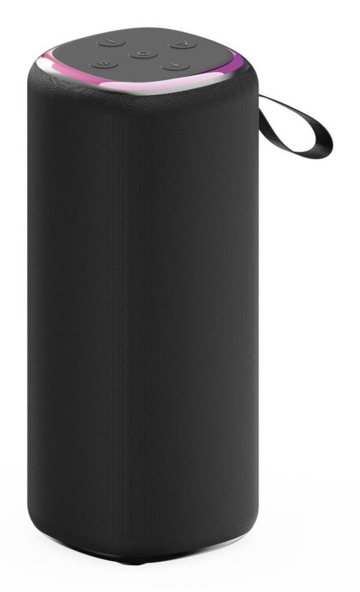 GEMBIRD SPK-BT-LED-08L - Kaasaskantav Bluetooth-kõlar LED-valgusega