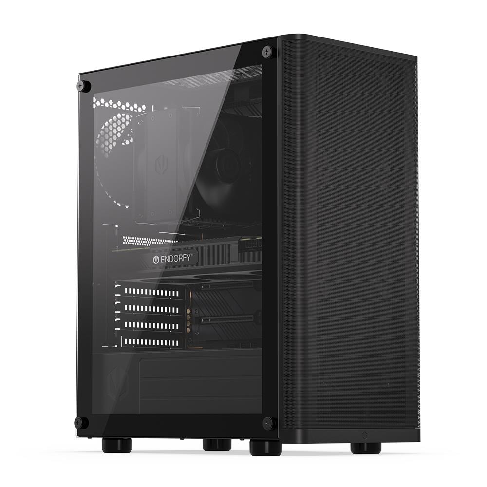 ENDORFY Ventum 200 Air Black компьютерный корпус MicroTower ATX